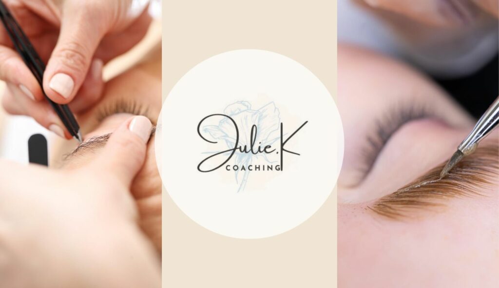 Teinture de cils, esthétique | JulieK.coaching